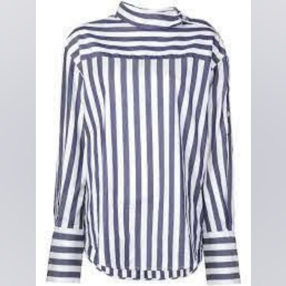 NWT striped blouse - Picture 1 of 3